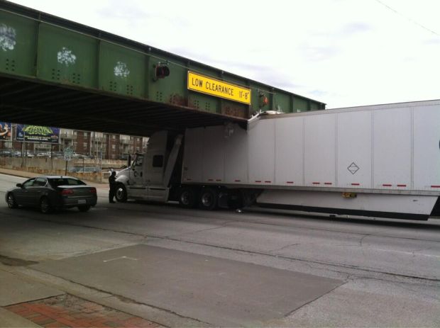 Truck eaten on Brady